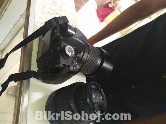 Nikon 3200d with